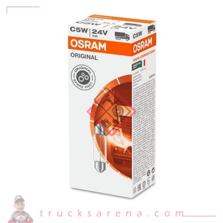 Lampe navette 24V 5W SV8.5 8 - OSRAM