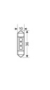 24/28V Hyper-Led 9 - 3 SMD x 3 chips - (C5W) - 10x36 mm - SV8,5-8 - 20 pcs  - Emballage - Blanc - Double polarité