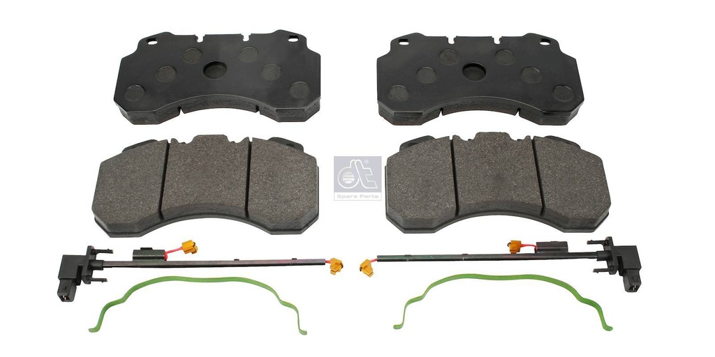 Kit de garnitures de disque de frein - DT SPARE PARTS