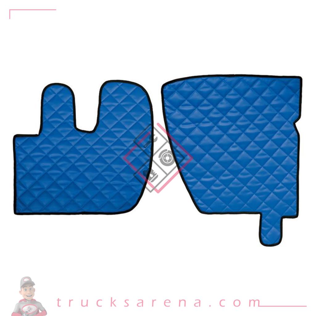 2 tapis en Skeentex - Bleu - compatible pour Renault Premium 2 (09/05>12/13) - LAMPA