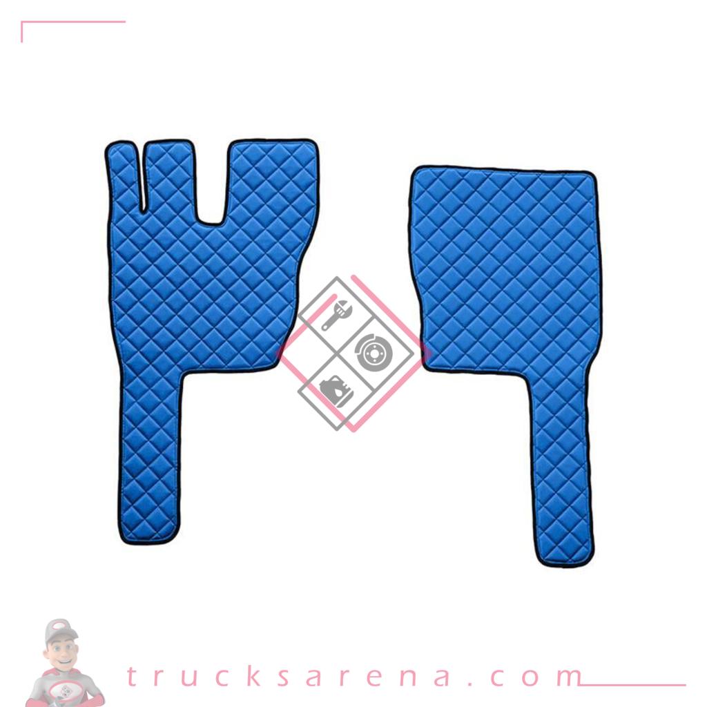 2 tapis en Skeentex - Bleu - compatible pour Volvo FM (03/13>10/21) - LAMPA