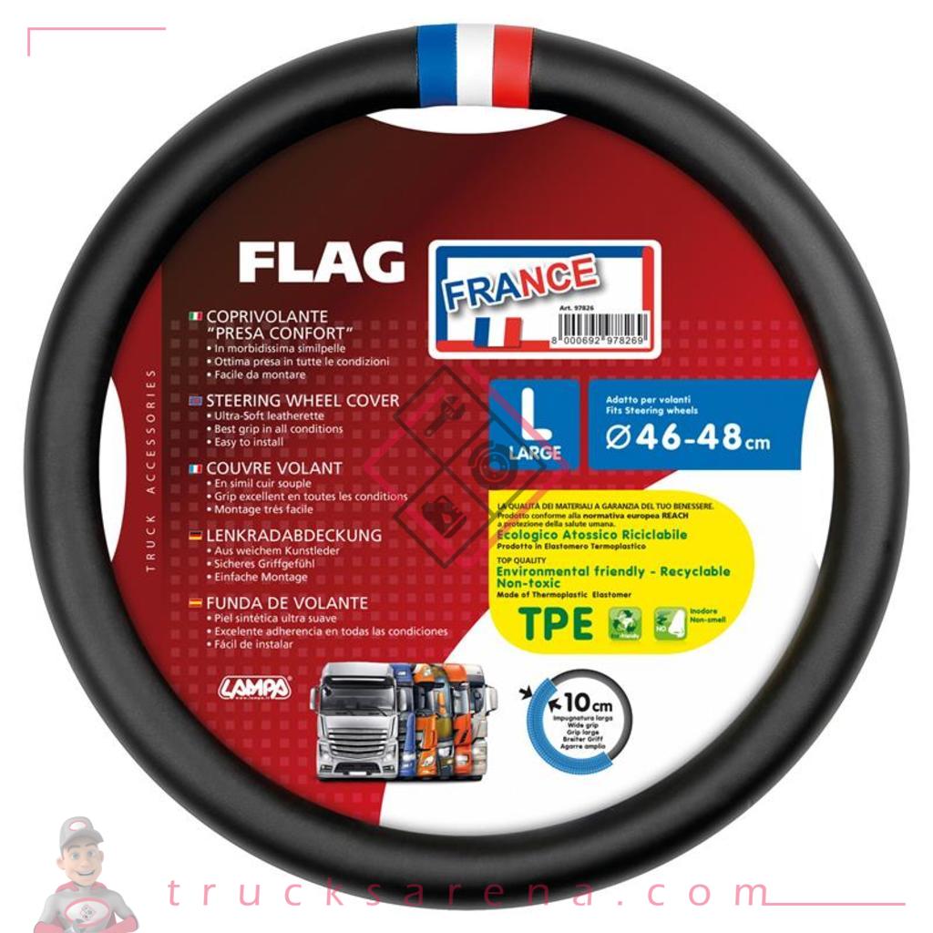 Flag Francia, couvre-volant en Skeentex - L - Ø 46/48 cm - LAMPA