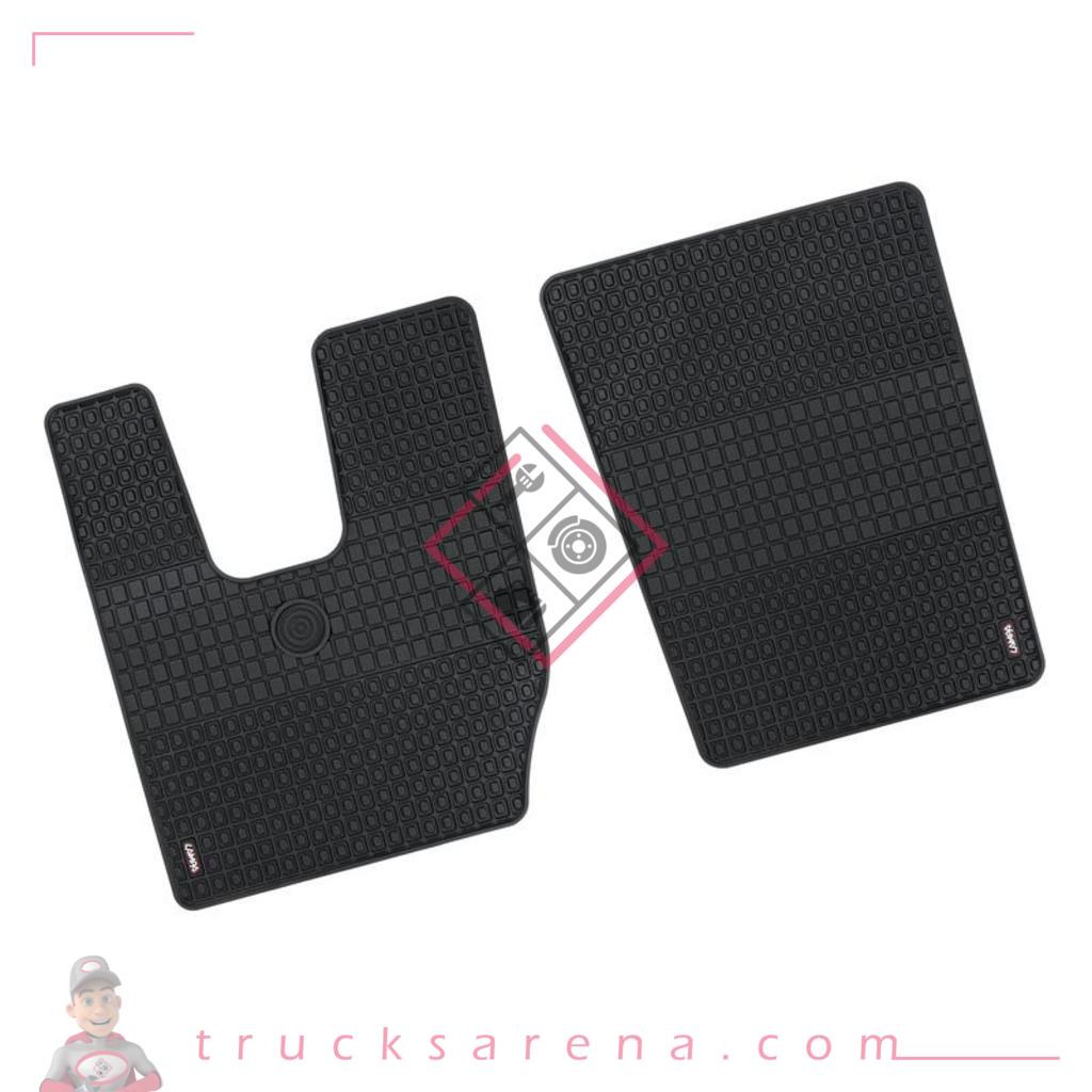 Tapis de sol camion sur mesure en caoutchouc écologique - compatible pour  Iveco S-Way (10/19>) - LAMPA