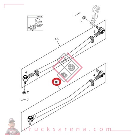 [AVI 4125004221] Barre de direction - AVIA