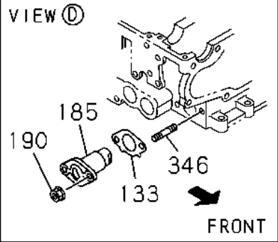 [ISU 8973123360] GASKET; CHAIN T - ISUZU PARTS