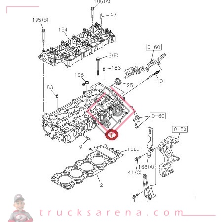 [ISU 8982703782] Head Asm; Cyl - ISUZU PARTS