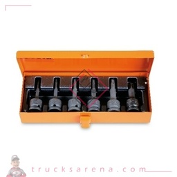 [BET 007200483] 6 douilles tournevis Torx 720TX/C6 - BETA TOOLS